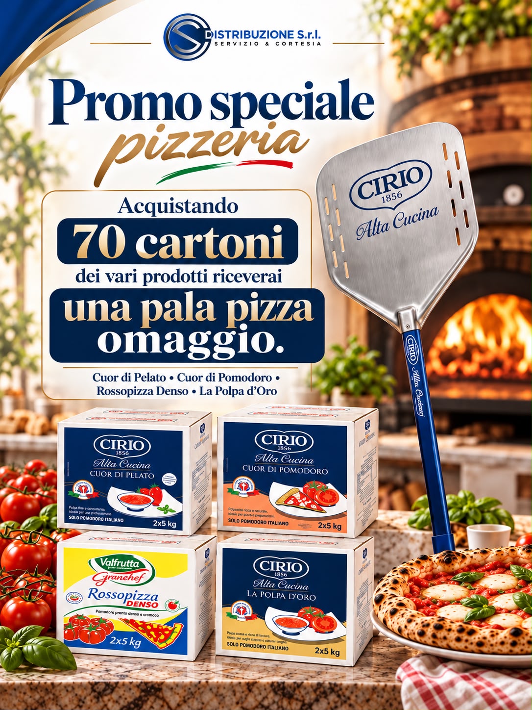 Promo speciale pizzeria Cirio